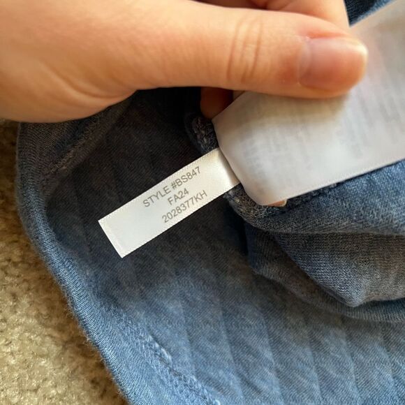 J Crew Quilted Half-Zip - Picture 7 of 10